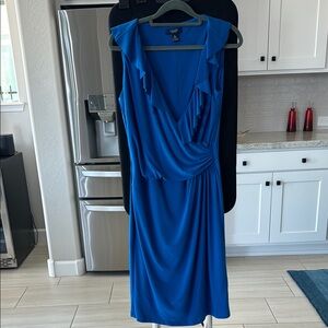 Chaps Elegant Blue Women's Dress - Size Medium